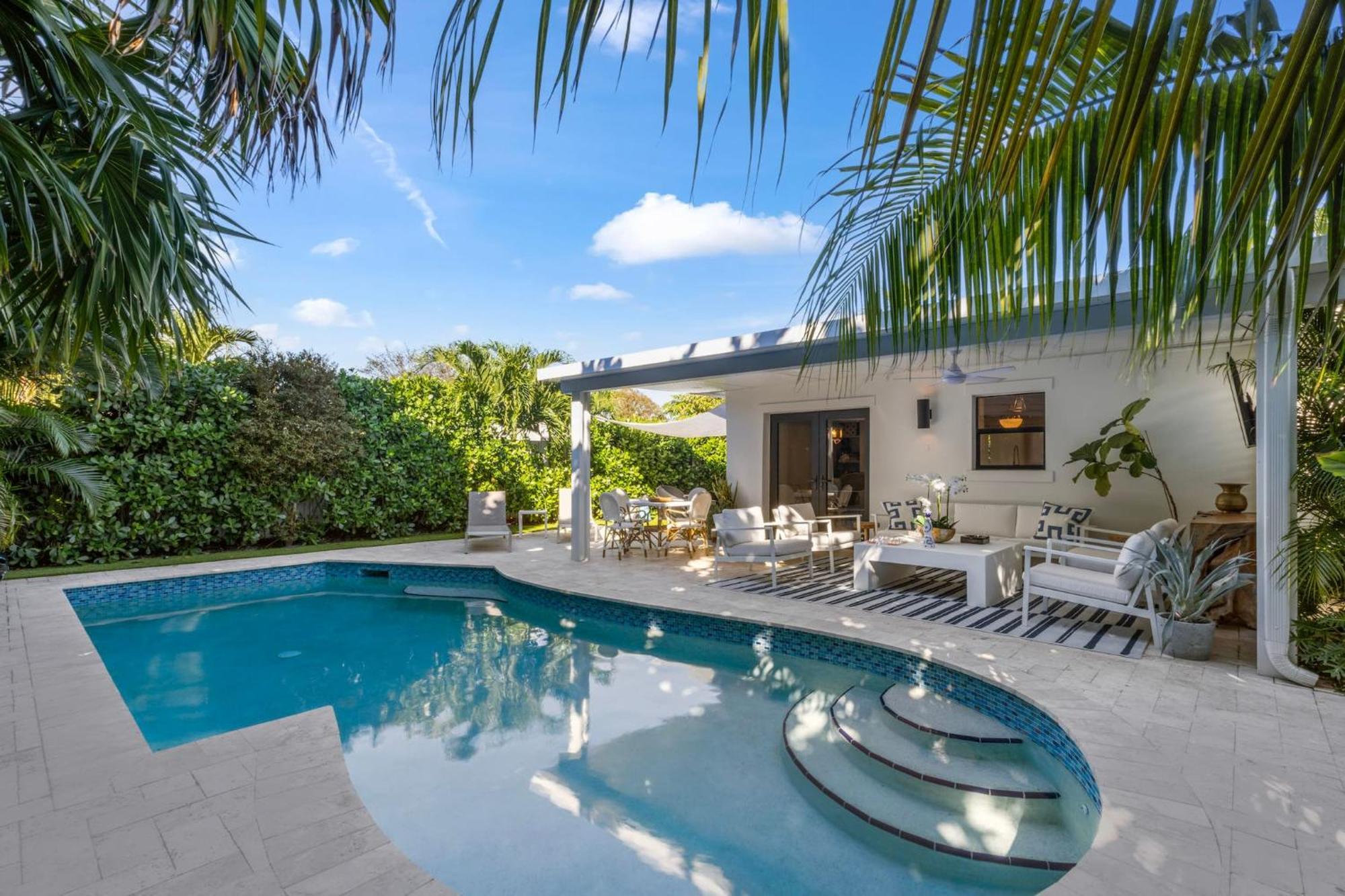 New! Luxurious Villa With Pool In ウェストパームビーチ エクステリア 写真