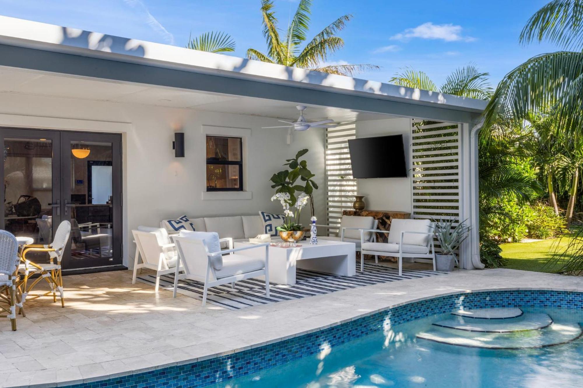 New! Luxurious Villa With Pool In ウェストパームビーチ エクステリア 写真