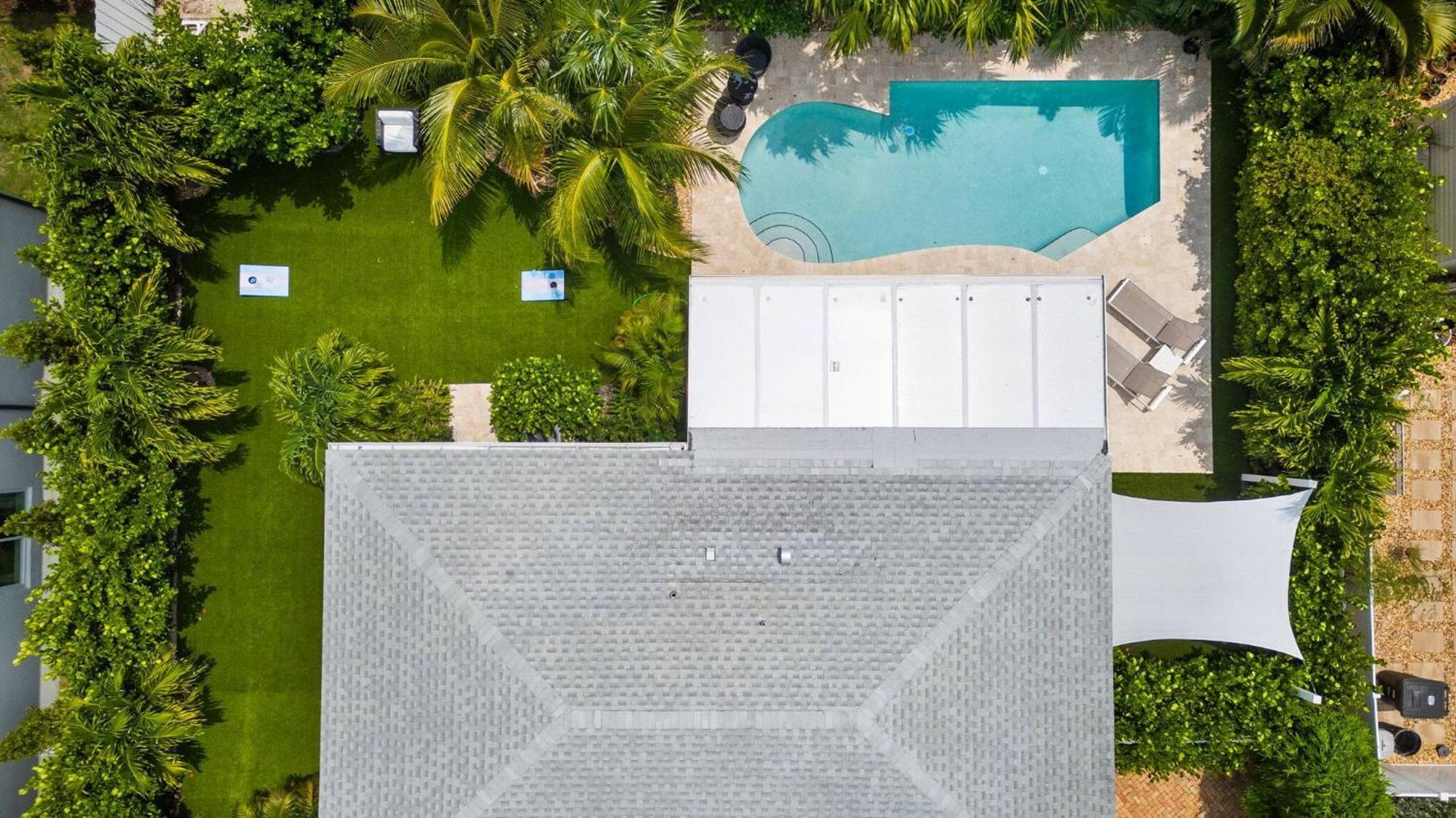 New! Luxurious Villa With Pool In ウェストパームビーチ エクステリア 写真